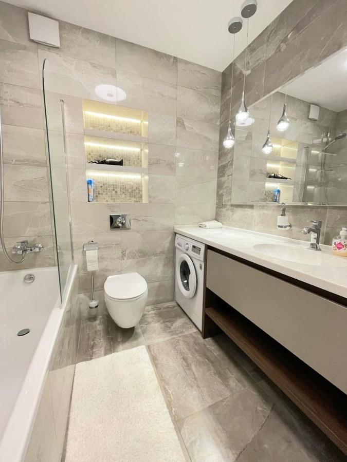 1 Room 60M2 Center Of Obolon Near River Side. 11 Floor Киев Экстерьер фото